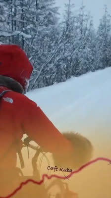 Yves Chaloin forbereder sig på den sidste 50 km-etape af sin rejse gennem Sibirien · A Siberian Adventure