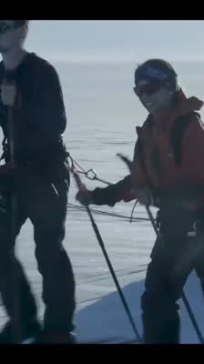 Skifahren zum Südpol: Mike, Marta und die Reise von Ausdauer und Entdeckung: Polheim