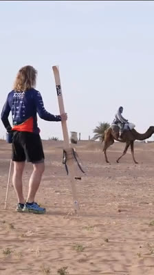 Gwendal Peizarat präsentiert das Programm XCSS Climate Can't Wait · A Desert Skiing Epic