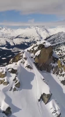 Freeride sjezd ve vysokých horách: Zig Zag