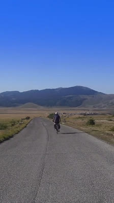 Michele Sanna admires Italy from the summit of Mount Camicia: Inside My Borders