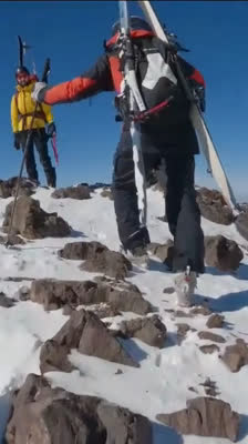 Hauni and Matthias reach the summit of North Africa’s second highest peak - The Last Continent