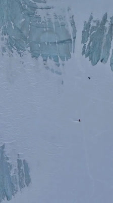 Skiing in the Challenger Mountains with Hauni Haunholder and Matthias Mayr · 83° Ski the North