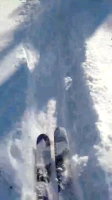 Ski and Snowboard Jumps in Michigan's Upper Peninsula Backcountry · Upper Peninsula Backcountry