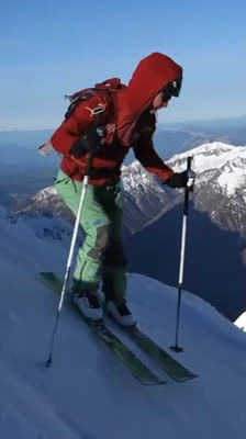 Ski en pentes raides et ses difficultés avec Nicolas Jean · Raide d’Écrins