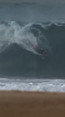 Garrett McNamara explains the unique wave formation in Nazaré · The North Canyon