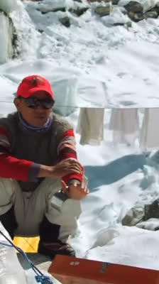 Las condiciones climáticas del Everest como desafío · 40 Days at Base Camp
