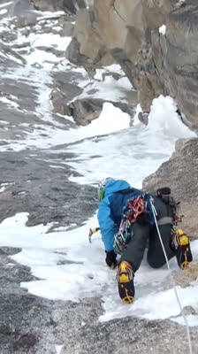 Jon Bracey and Matt Helliker and Their Fears Before the Ascent on Mount Hunter’s North Buttress: Moonflower