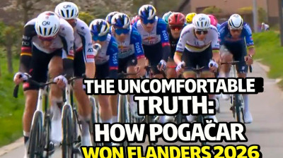La scomoda verità: come Pogačar ha vinto il Fiandre 2026 prima di attaccare
