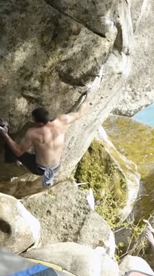 Technical rock climbing with Johnny Goicoechea on All of the Above · Western Gold