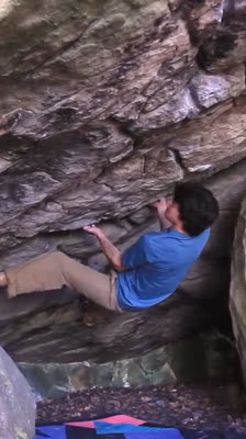 Finalización de una escalada desafiante con Daniel Woods, Paul Robinson, Guntram Joerg y Anthony Gullsten · Welcome to the Hood