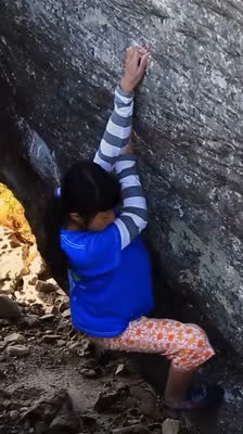 Ashima Shiraishi y la concentración absoluta en la escalada en roca · Chasing Winter