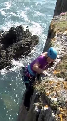 Hazel Findlay ja Hansjörg Auer kunnioituksesta ja pelosta vaativilla reiteillä · Odyssey