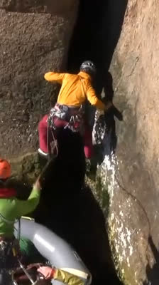 Preparación para escalar el “Impossible Wall” con Nicolas Favresse, Sean Villanueva y Stéphane Hanssens · Wolfgang Climbing Team