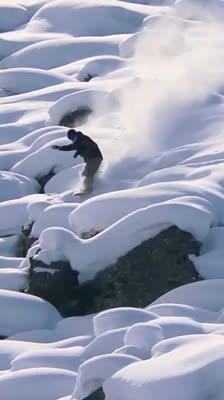 El mejor día de snow del viaje de Sylvain Bourbousson y Fred Couderc en 1000 Miles: 1000 Miles