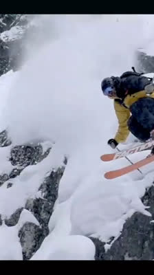 Freestyle skiing skills of Arnaud Rougier · Hangout