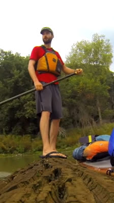 Tramo canalizado del Misuri y sensación de alivio con Scott Mestrezat: Big Muddy Moose