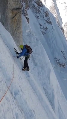 Segundo día de ascensión al Kunyang Chhish East: primer intento de ataque a cota alta con Hansjörg Auer, Matthias Auer y Simon Anthamatten · First Ascent