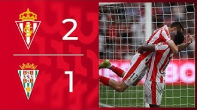 Resumen del Real Sporting de Gijón 2-1 Córdoba CF - Jornada 1
