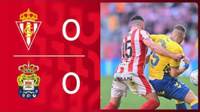 Resumen del Real Sporting de Gijón 0-0 UD Las Palmas - Jornada 12