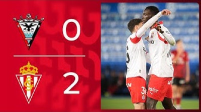 Resumen del CD Mirandés 0-2 Real Sporting de Gijón - La Copa