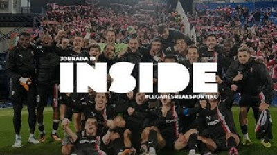 INSIDE SPORTING (CD Leganés 0-1 Real Sporting de Gijón)