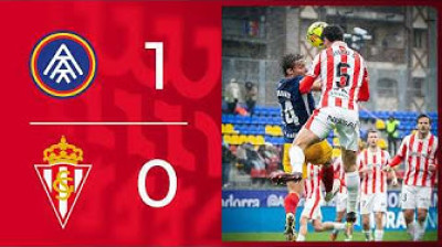 Resumen FC Andorra 1-0 Real Sporting de Gijón - Jornada 29