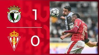 Resumen del Burgos CF 1-0 Real Sporting de Gijón - Jornada 35