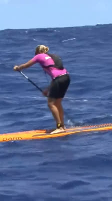 Morgan Hoesterey and Jenny Kalmbach cross the Kaiwi Channel between Molokai and Oahu by Stand Up Paddle in Hawaii · Destination 3 Degrees
