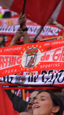 Animando al Real Sporting de Gijón
