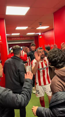 La felicidad después de conseguir los 3 puntos