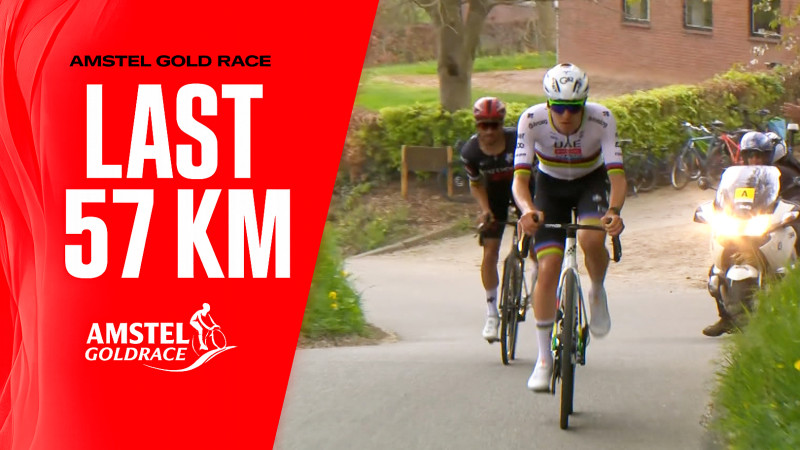 BRUTALNE OSTATNIE 57 KM | Amstel Gold Race 2025: Pogacar vs Evenepoel vs Skjelmose