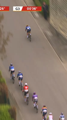 EVENEPOEL GAAT ALLEEN | Aero positie in de achtervolging op Skjelmose - Amstel 2025