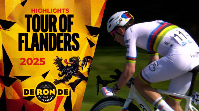 MEJORES MOMENTOS Tour de Flandes 2025 | Pogacar vs Van Der Poel vs Pedersen vs Wout Van Aert