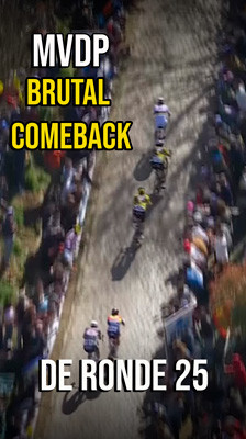 MVDP BRUTAL RESPONS PÅ POGACAR | 2. Kwaremont - Flandern 2025