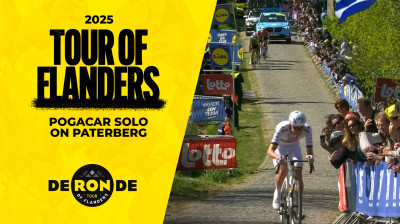 POGACAR SEALS FLANDERS ON THE PATERBERG | Riding solo to victory in 2025
