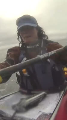 Sarah Outen and Justine Curgenven spend 16 hours kayaking through the Aleutian Islands, Alaska · Kayaking the Aleutians