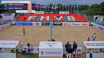 Ronda de 12 del Beach Pro Tour Futures Madrid 2026 masculino | Vóley Playa