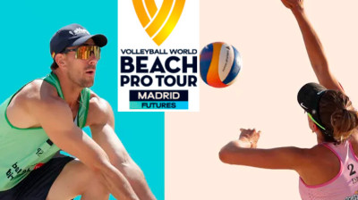 Cuartos de final del Beach Pro Tour Futures Madrid 2026 masculino | Vóley Playa