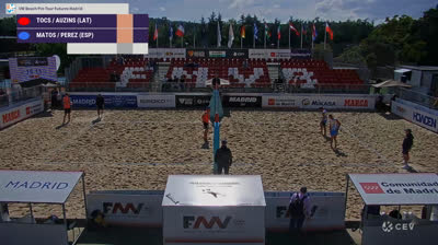Cuartos de final del Beach Pro Tour Futures Madrid 2026 masculino | Vóley Playa
