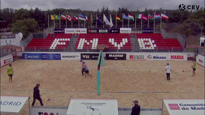 Semifinal 1 del Beach Pro Tour Futures Madrid 2026 masculino | Vóley Playa