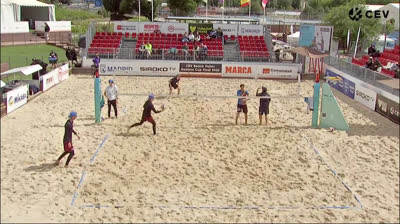Tercer y cuarto puesto del Beach Pro Tour Futures Madrid 2026 masculino | Vóley Playa