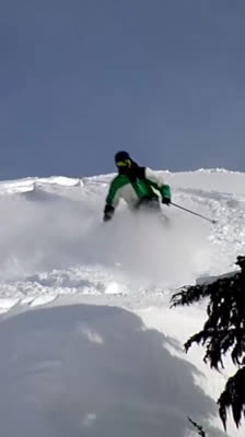Nick McNutt, Steve Stepp y Karl Fostvedt en el esquí freeride del equipo 4BI9 · Begging for Change