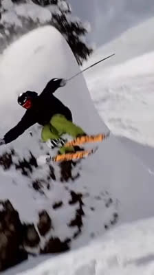 Collin Collins y el esquí freeride del equipo 4BI9 en su forma más pura y agresiva · Begging for Change