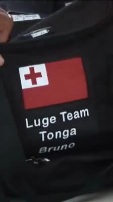 Bruno Banani y su presentación como atleta tongano para la competición de luge : Being Bruno Banani