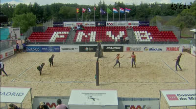 España vs Israel | Match 2 | CEV Beach Voley Nations Cup Madrid 2026