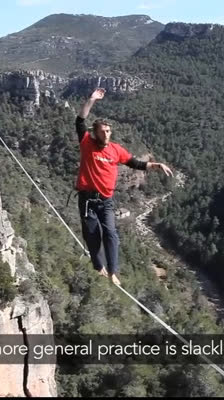 Slackline y Highline Extremo en los Pirineos: Threading the Needle