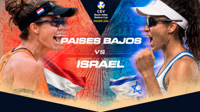 Países Bajos vs Israel | Match 2 | CEV Beach Voley Nations Cup Madrid 2026