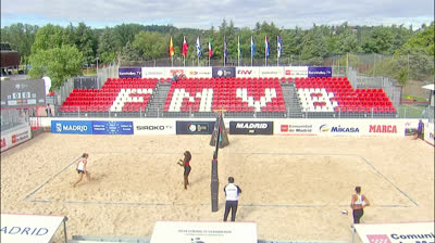 España vs Dinamarca | Match 1 | CEV Beach Voley Nations Cup Madrid 2026 Femenino