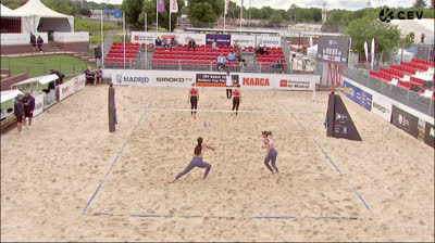 España vs Dinamarca | Match 2 | CEV Beach Voley Nations Cup Madrid 2026